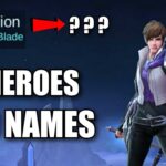 Mobile Legends Heroes Names